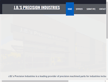 Tablet Screenshot of jbsprecision.com